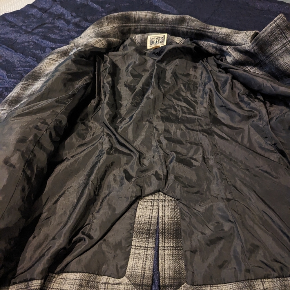 Converse Plaid Jacket Size M - Picture 5 of 9